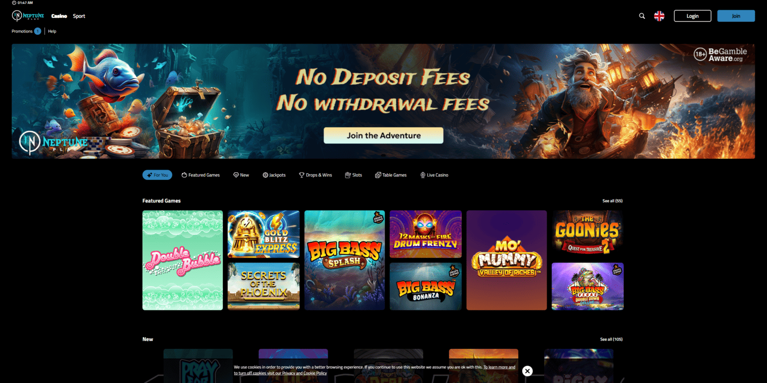 Neptune Play Casino
